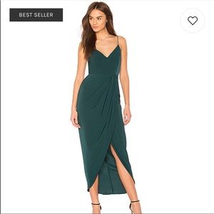 Shona Joy Cocktail Drape Dress